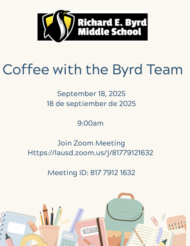 Coffee with the Byrd Team