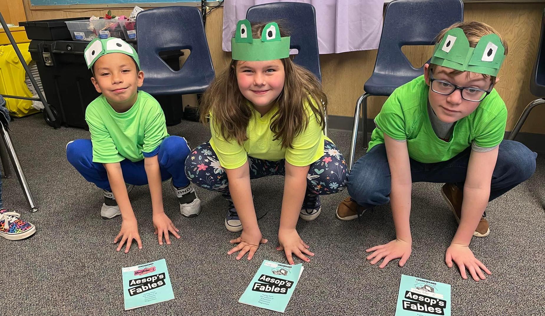 QES Aesop frogs