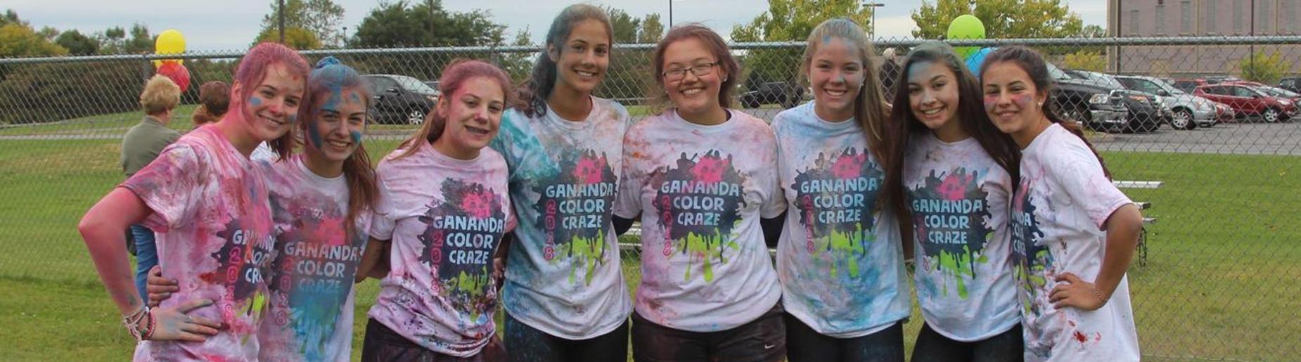 Gananda Central Schools Color Run