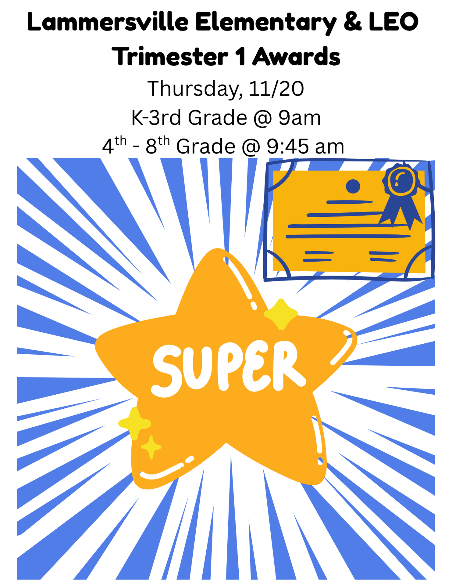 LES Tri1 Awards Flyer