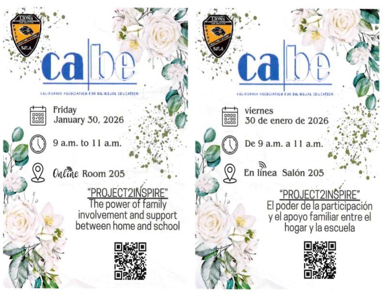 Cabe workshop jan 30