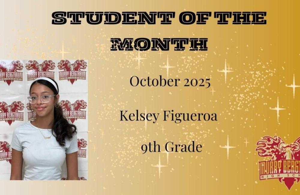 Student  of the month!