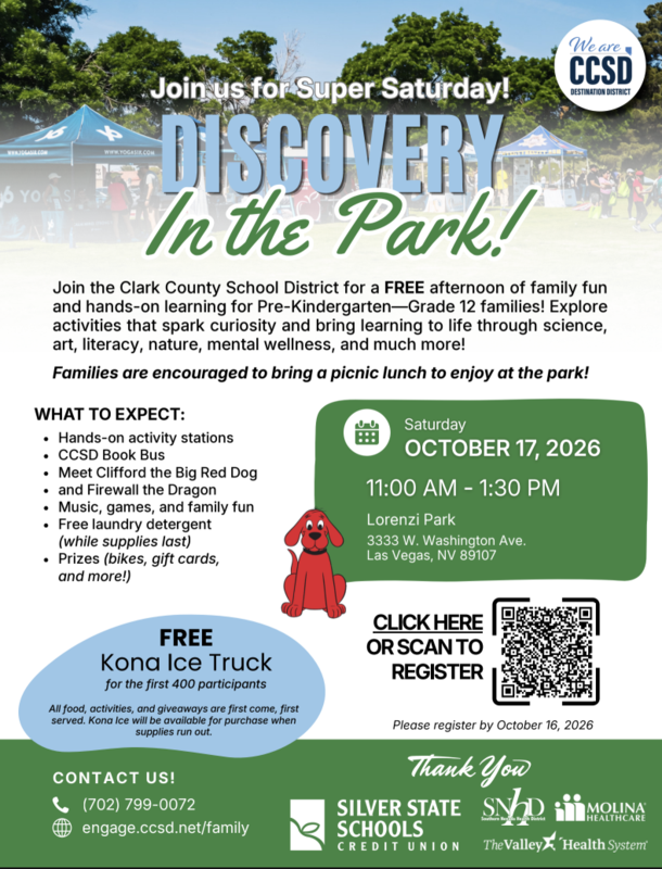 Join Us for Super Saturday: Discovery in the Park! Featured Photo