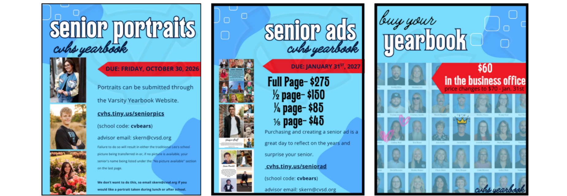 Yearbook Information