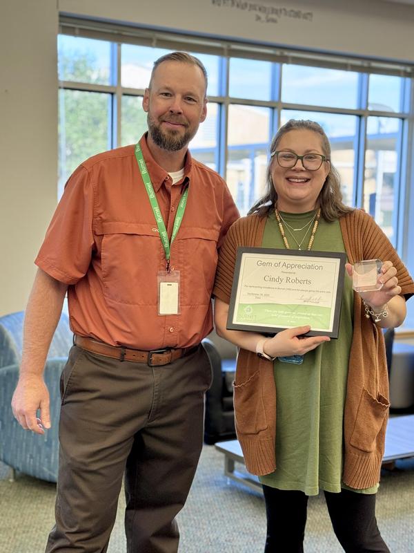 BHS is proud to recognize Cindy Roberts as our September Gem!