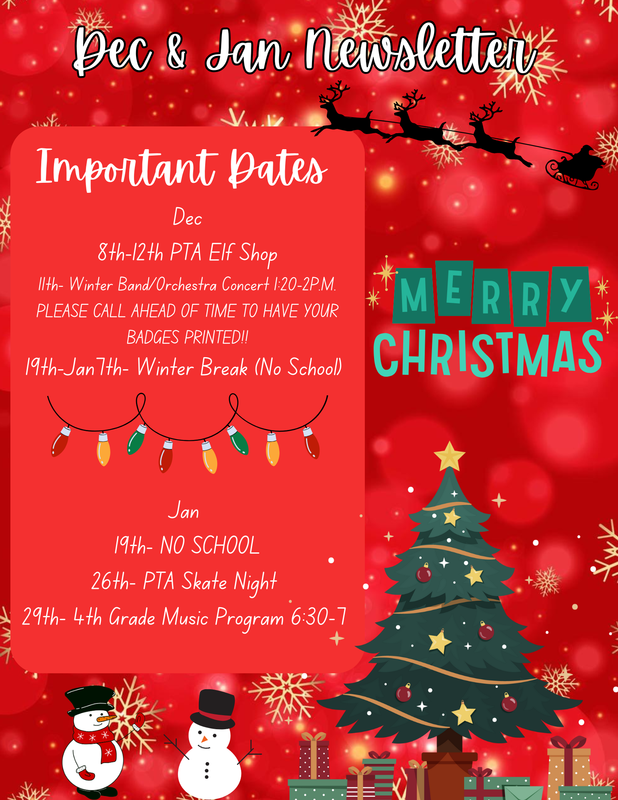 Dec & Jan Newsletter
