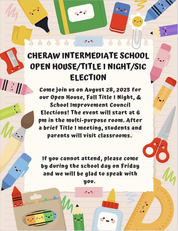 Open House/ Title 1