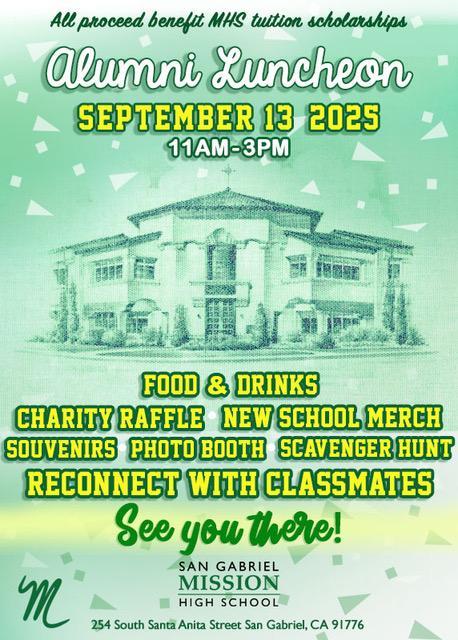 Alumni Luncheon this Saturday!
