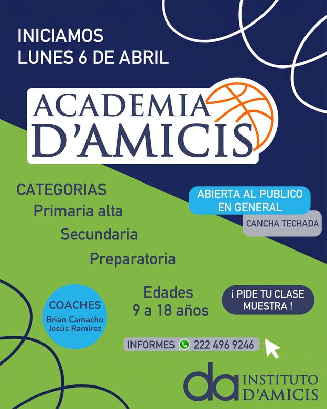 ¡INICIAMOS MAÑANA 6 DE ABRIL!