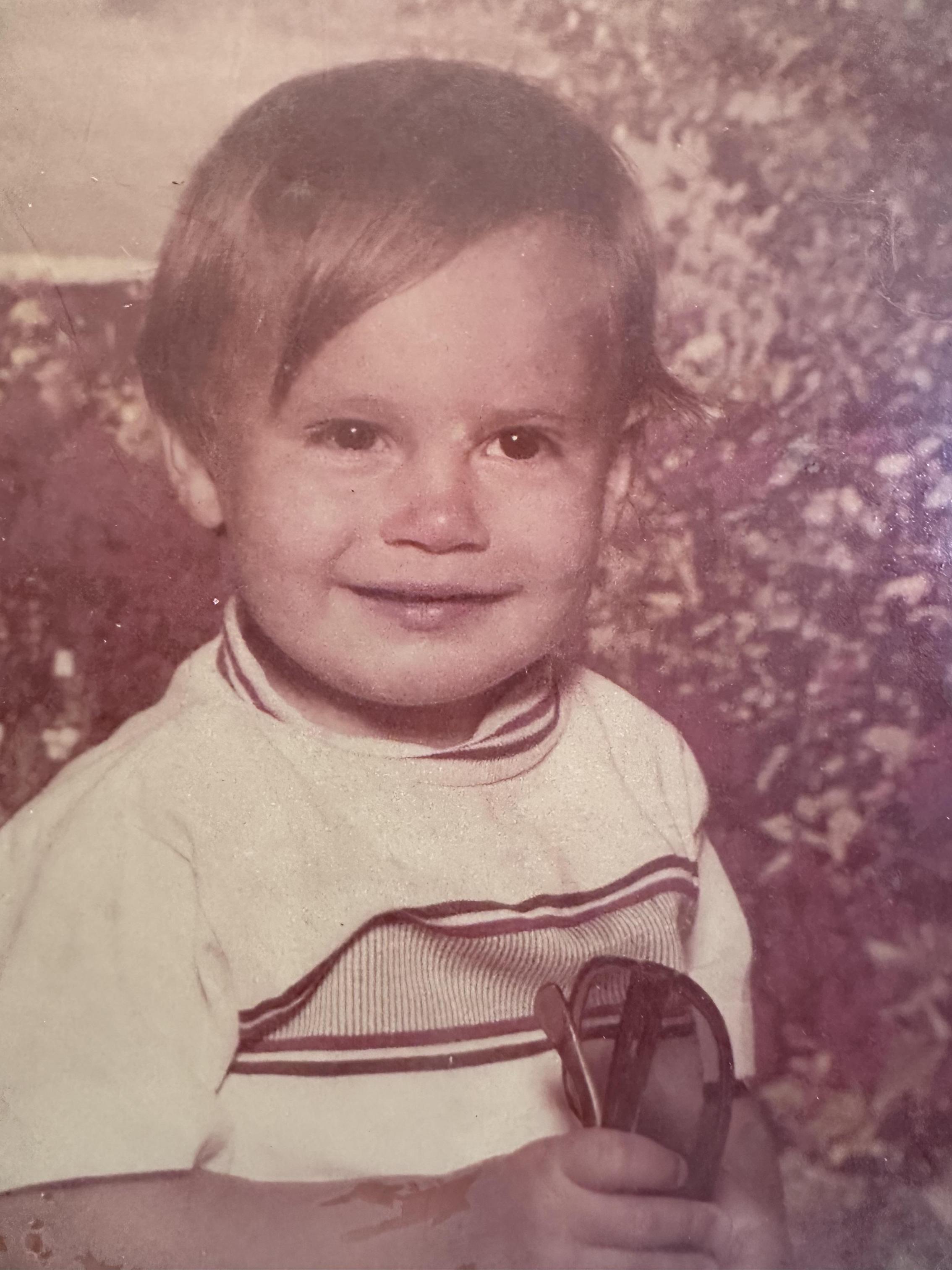 Me at a young age