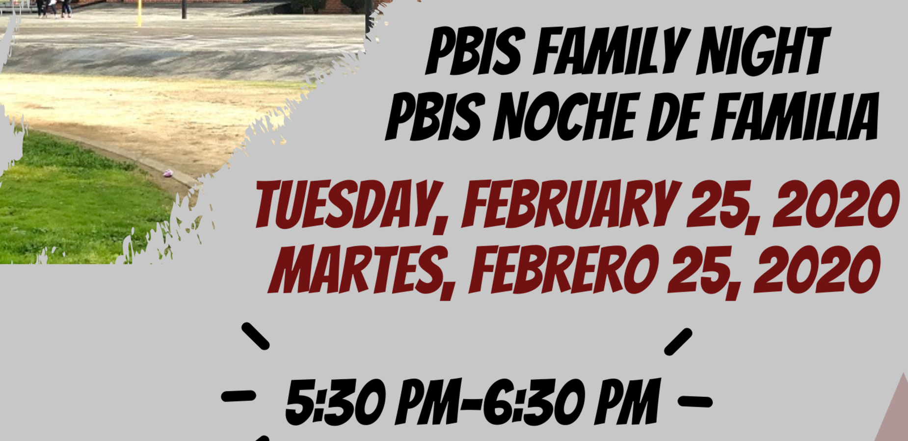 PBIS Night Poster