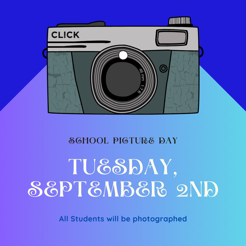 School Picture Day - Tuesday, September 2nd Thumbnail Image