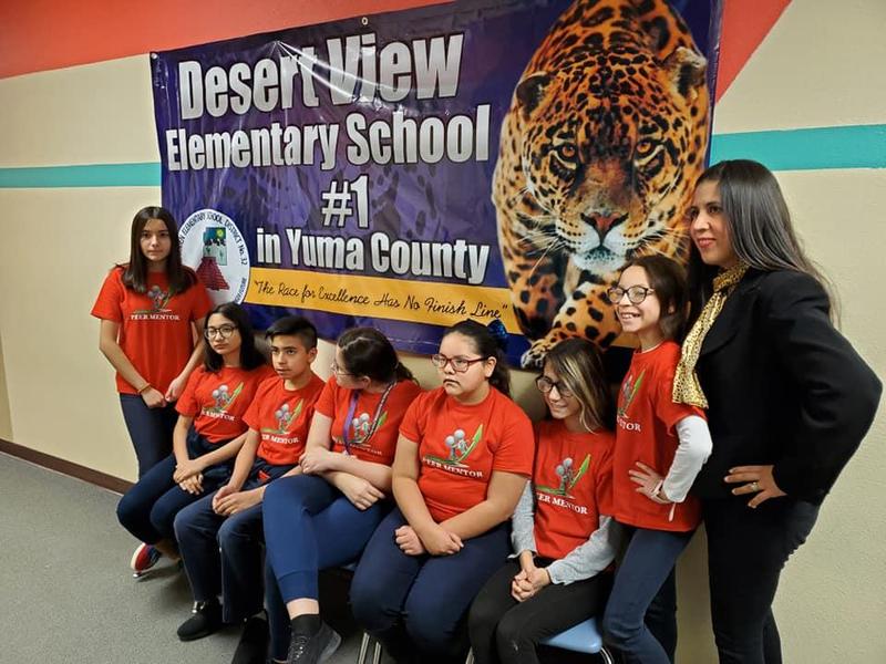 Peer mentors Desert View Elementary School
