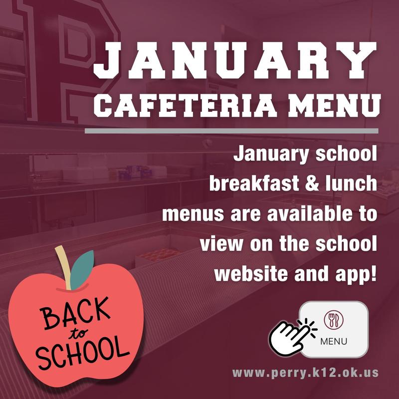 january 2026 perry school menu