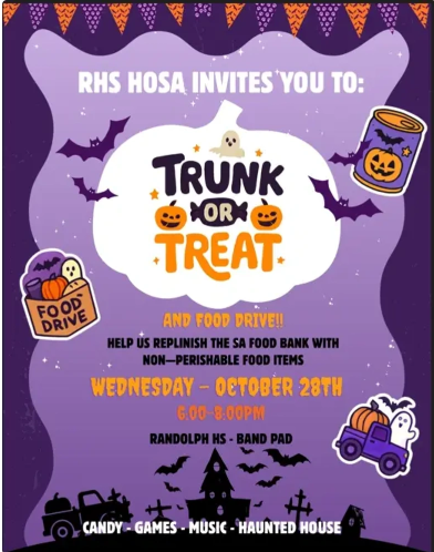 Trunk or Treat October 29
