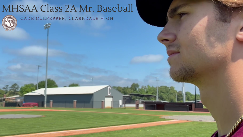 Clarkdale High Student Cade Culpepper Named the MHSAA 2026 Class 2A Mr. Baseball