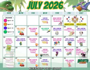 July 2026 Schedule