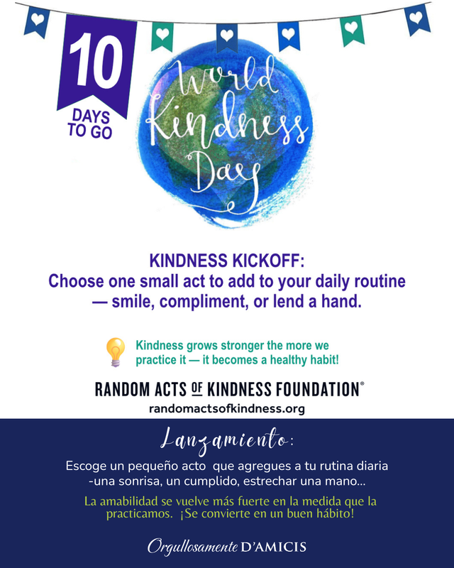 World Kindness Day: November 13