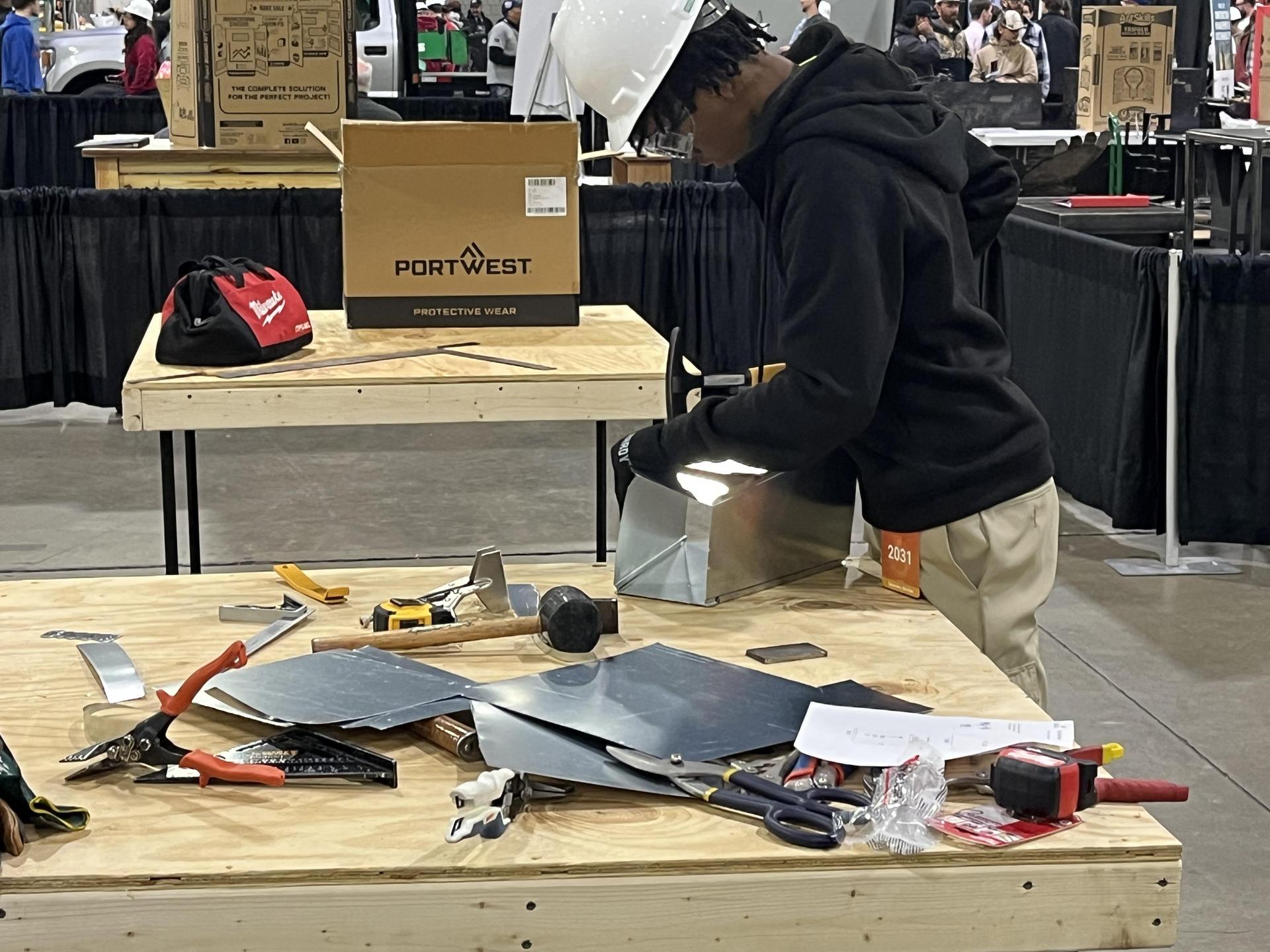 Former Student Competing at State Competition