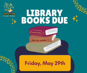 library books due May 29th