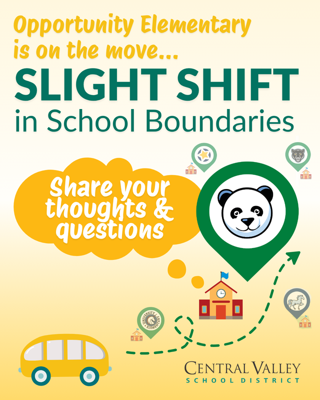 Opportunity Elementary - Slight Shift in School Boundaries
