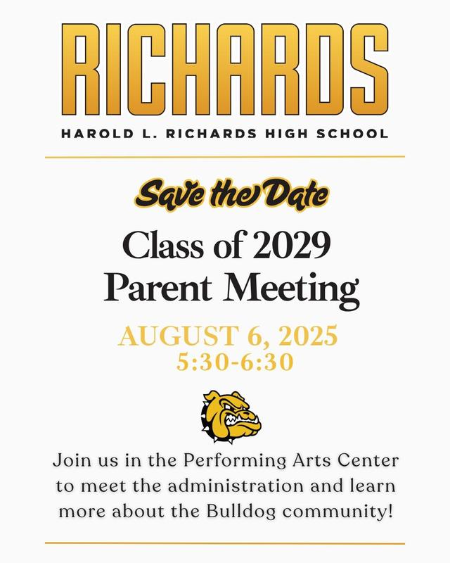 Class of 2029 Parent Meeting