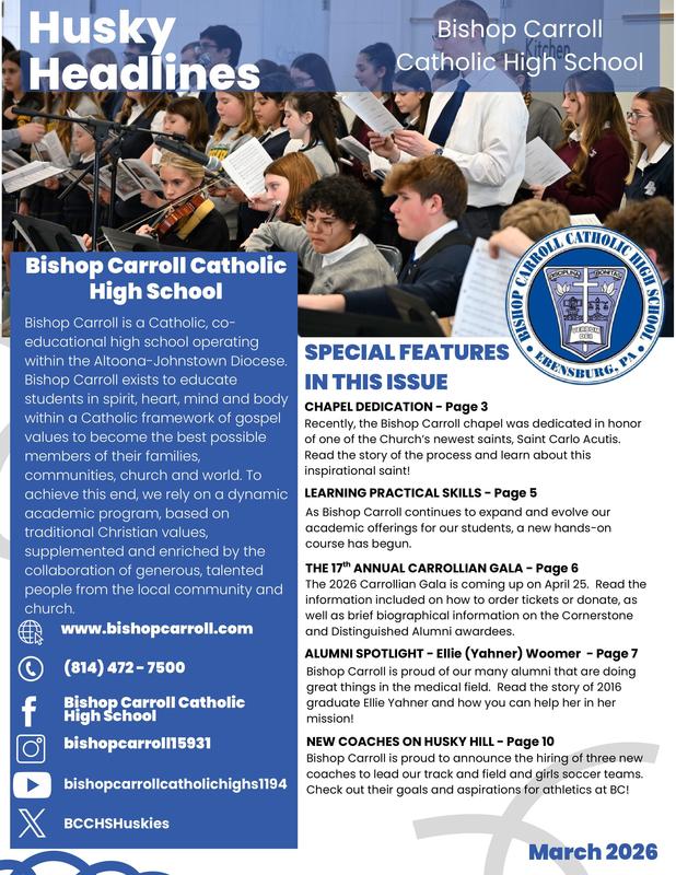 March 2026 Husky Headlines Featured Photo