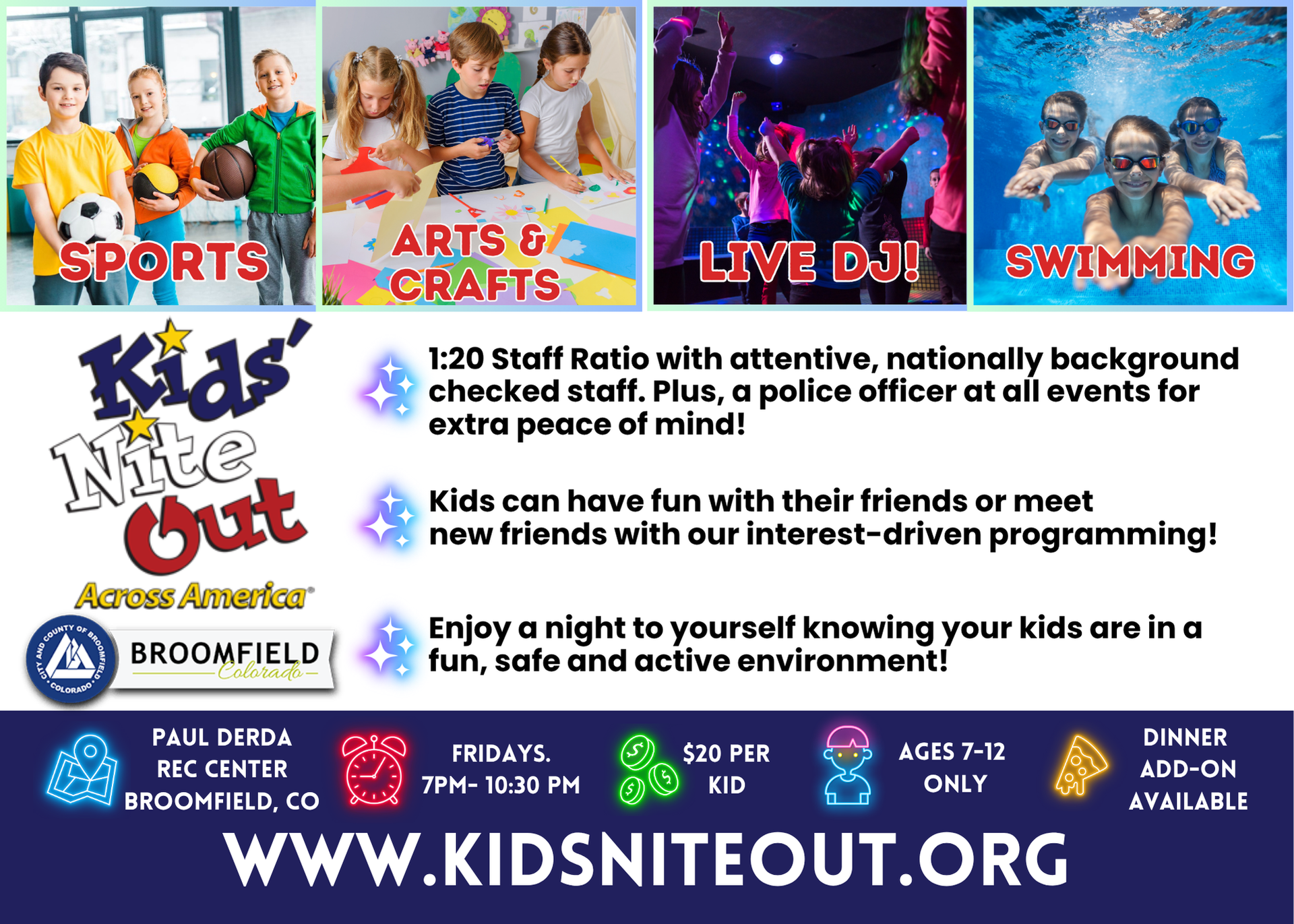Kids Nite Out Info 2