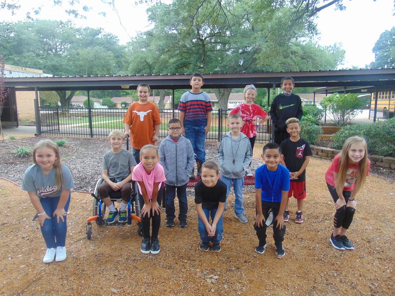 3rd Grade September Student of the Month Featured Photo