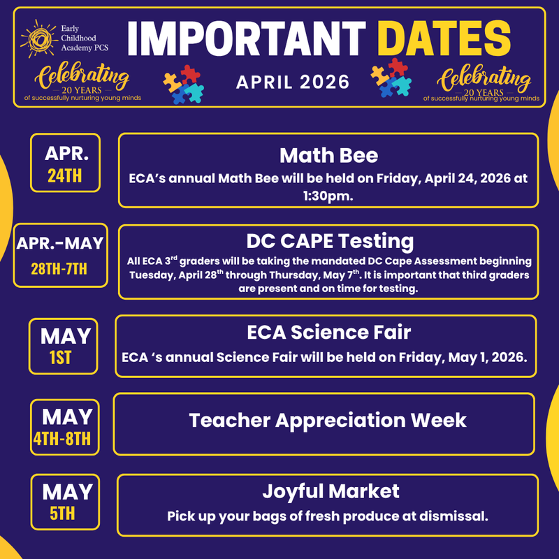 Weekly Guide to Key Dates & Events Featured Photo