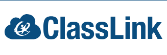 ClassLink Logo - blue with cloud image