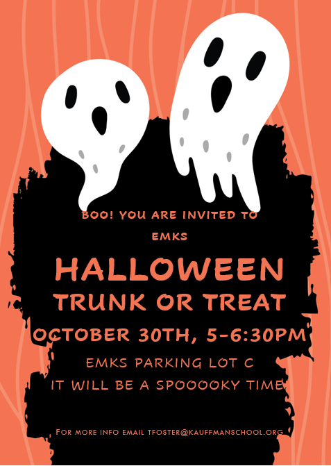 YOU ARE INVITED TO TRUNK OR TREAT WITH EMKS!!!! Image