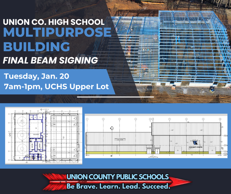 Final Beam Signing for Multipurpose Building