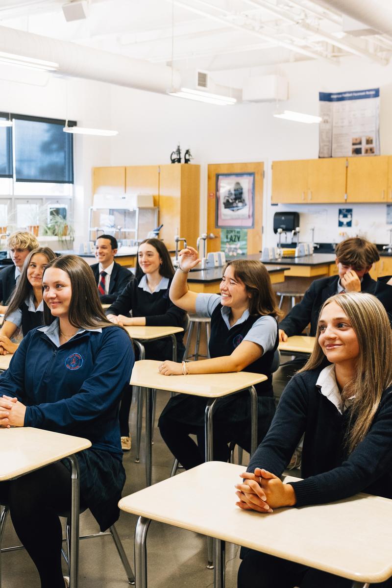 Students in classroom