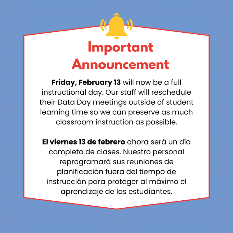 Important Announcement