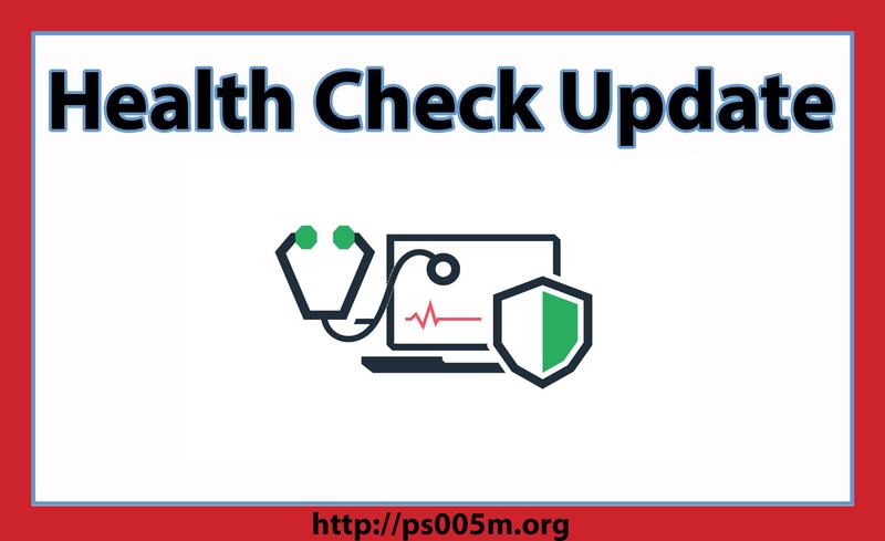 Health Check Update Featured Photo