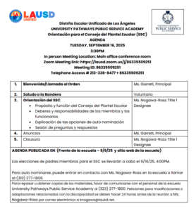 SSC-ORIENTACION SPANISH