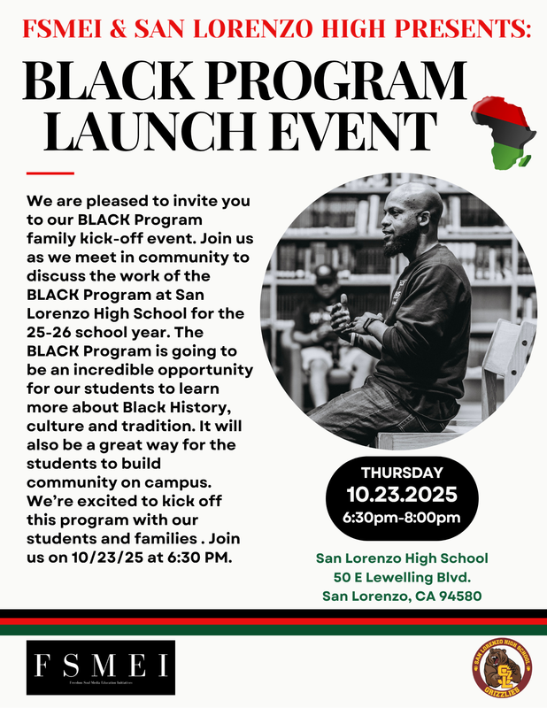 BLACK Program Community Launch
