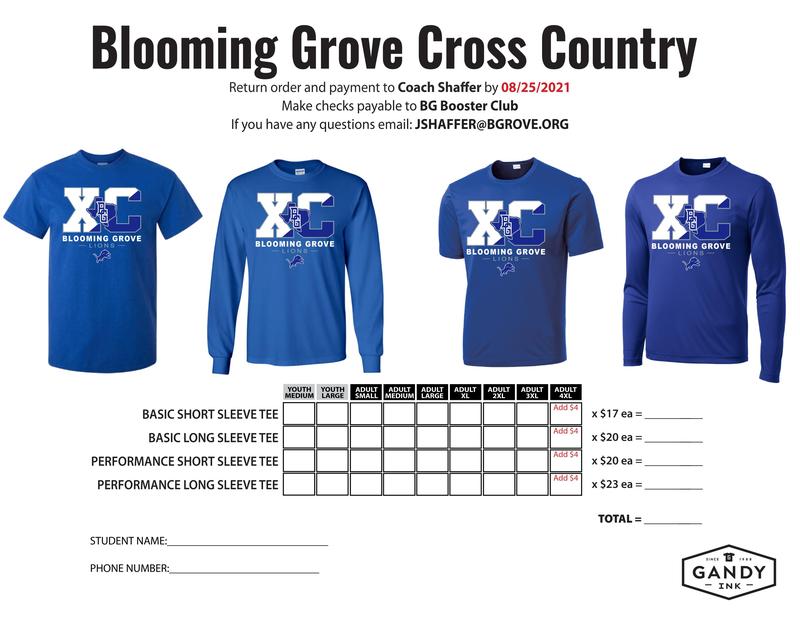 Cross Country Shirts