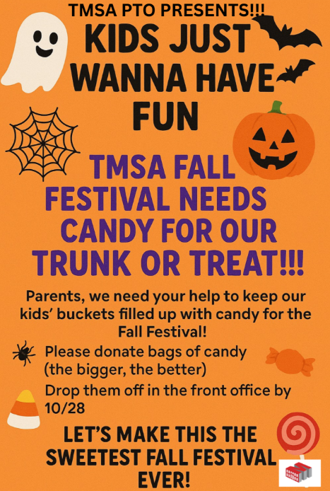 TMSA PTO Gears Up for a Sweet and Spooky Fall Festival! Featured Photo