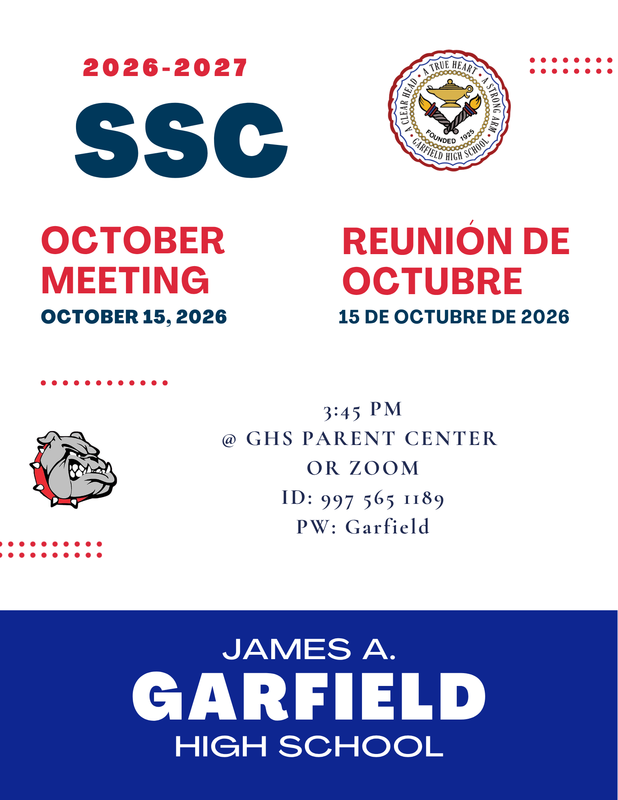SSC October Flyer