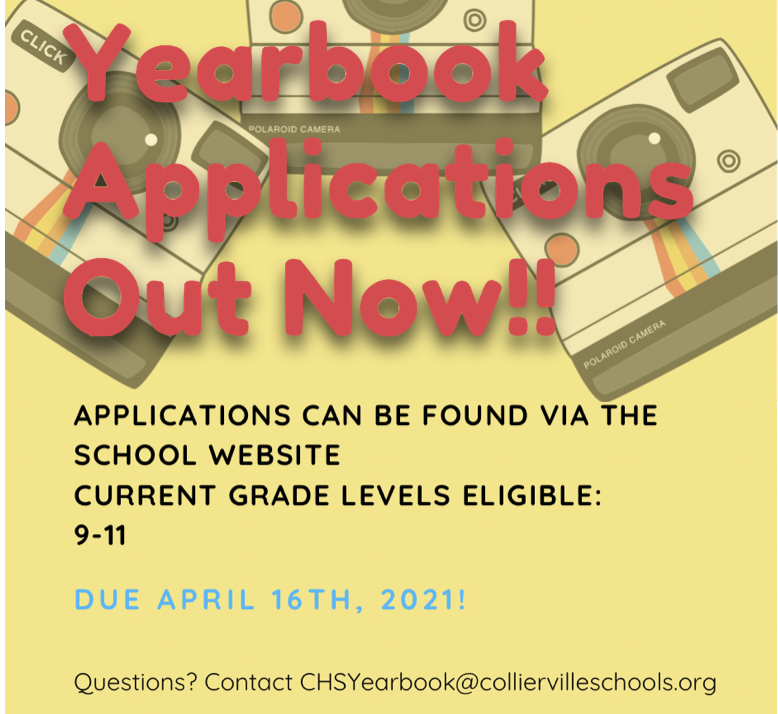 Yearbook Staff Applications OPEN Featured Photo