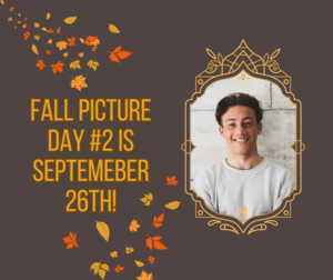 Picture Day Sept. 26th