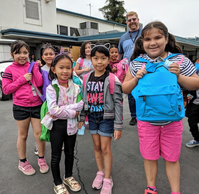 Baby2Baby Donates Backpacks to Vineland Elementary Students Baldwin