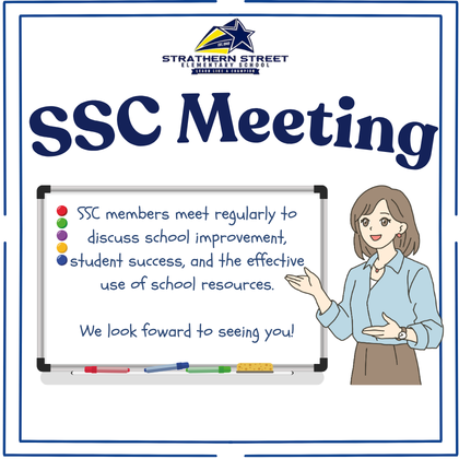 SSC Meeting Updates: Working Together for Student Success