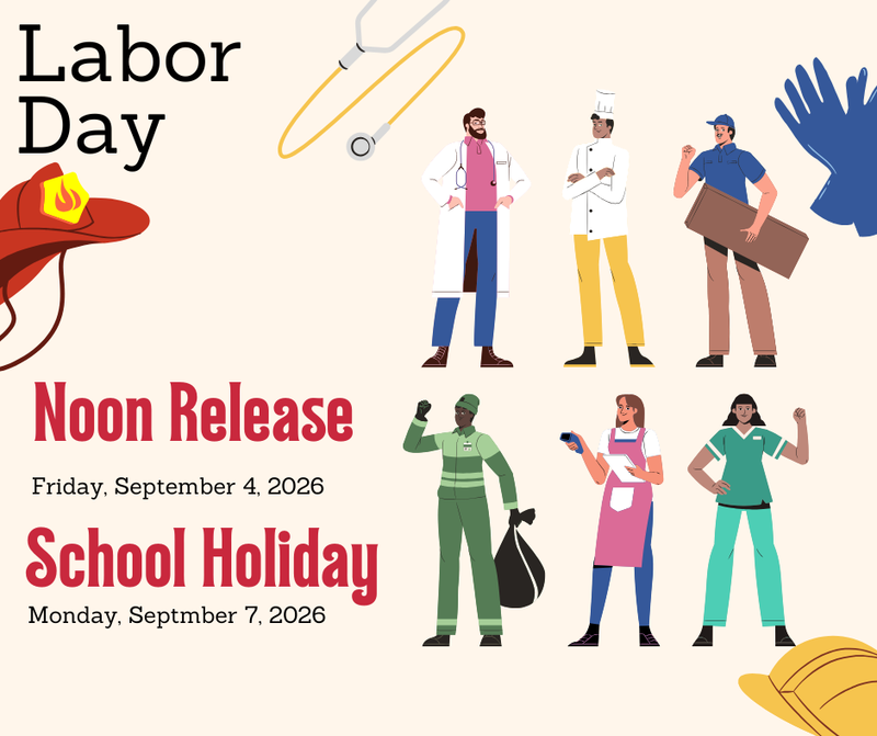 Early Release and School Holiday Featured Photo