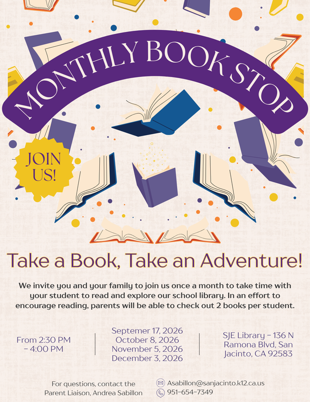 Monthly Book Stop