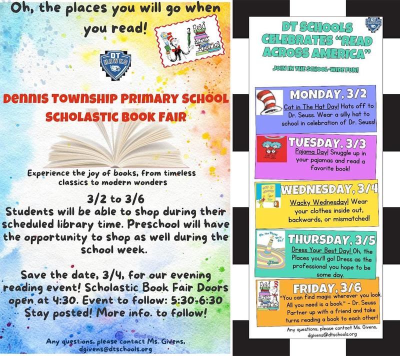Primary School Scholastic Book Fair Week