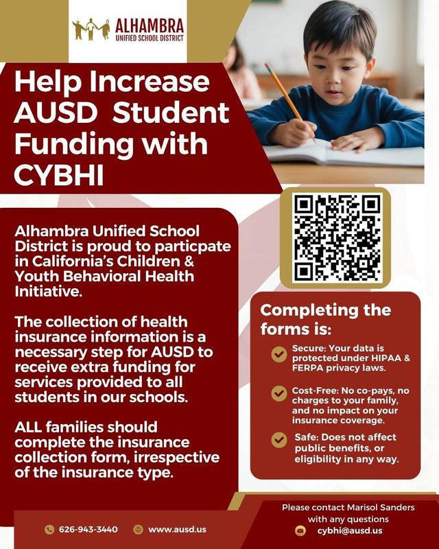 Help AUSD Increase Student Funding with CYBHI Featured Photo