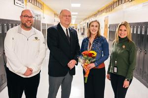 Central's Nau named Secondary Level Teacher of the Year